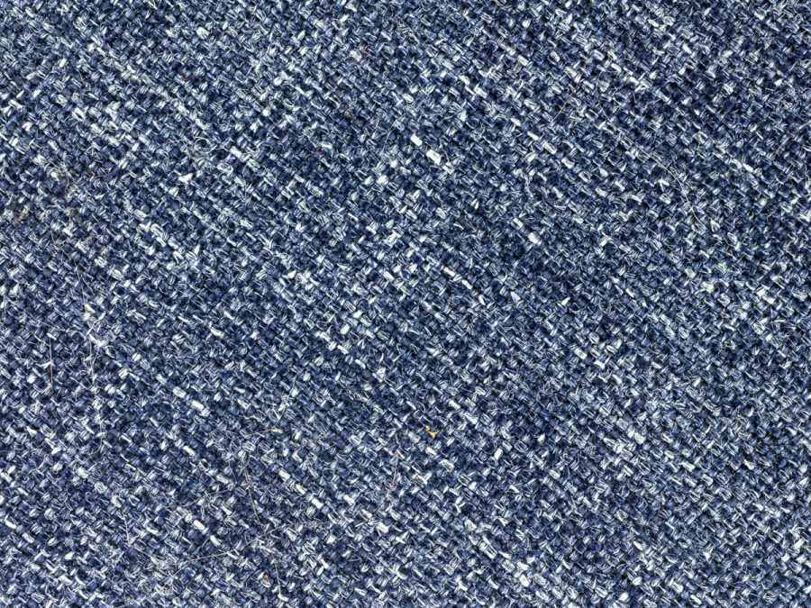 Рогожка синяя